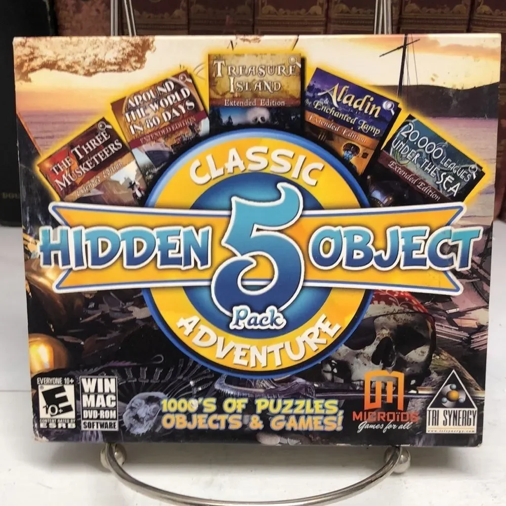 O563 Hidden Objects 5 & 7 Y2K PC Games 2 Pack